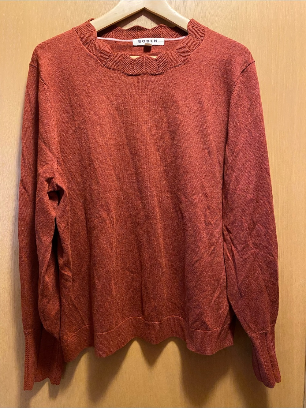 Boden Imi long sleeve crew neck sweater size XL